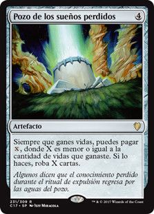 Well of Lost Dreams
Commander: 2017 Edition - Spanish
Single
Magic The Gathering