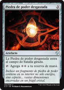 Worn Powerstone
Commander: 2017 Edition - Spanish
Single
Magic The Gathering