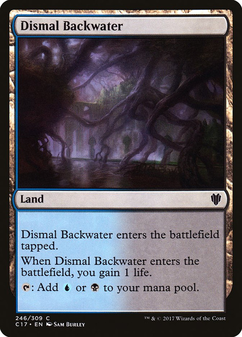 Dismal Backwater\nCommander: 2017 Edition\nSingle\nMagic The Gathering