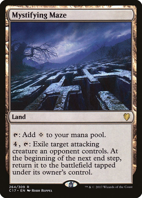 Mystifying Maze\nCommander: 2017 Edition\nSingle\nMagic The Gathering