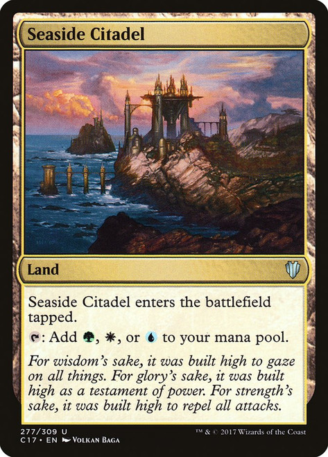 Seaside Citadel\nCommander: 2017 Edition\nSingle\nMagic The Gathering