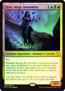Kess, Dissident Mage
Commander: 2017 Edition - French
Single
Magic The Gathering