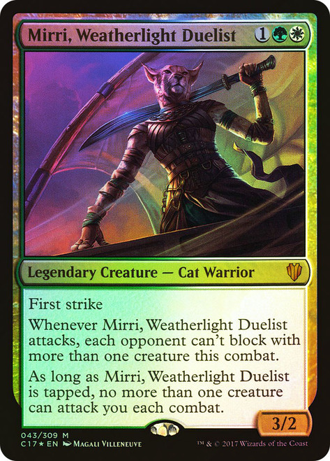 Mirri, Weatherlight Duelist\nCommander: 2017 Edition\nSingle\nMagic The Gathering
