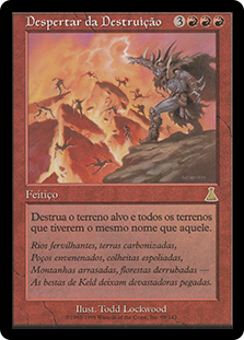 Wake of Destruction
Urza's Destiny - Portuguese
Single
Magic The Gathering