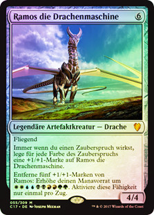 Ramos, Dragon Engine
Commander: 2017 Edition - German
Single
Magic The Gathering