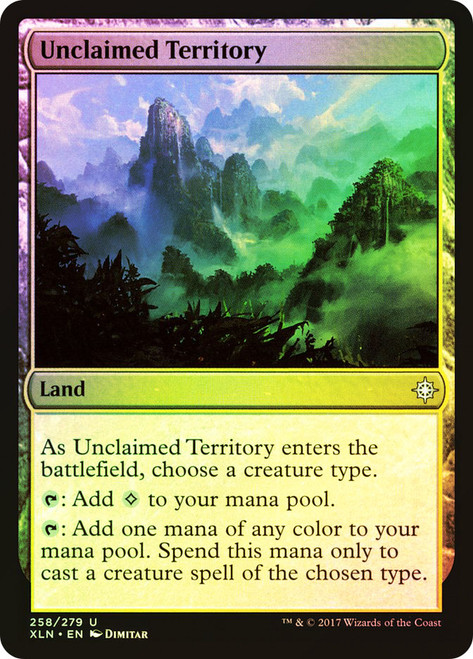 Unclaimed Territory\nIxalan\nSingle\nMagic The Gathering