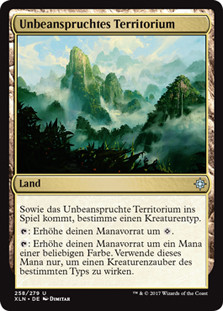 Unclaimed Territory
Ixalan - German
Single
Magic The Gathering