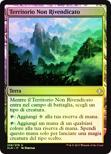 Unclaimed Territory
Ixalan (Foil) - Italian
Single
Magic The Gathering