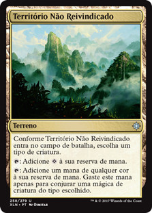 Unclaimed Territory
Ixalan - Portuguese
Single
Magic The Gathering