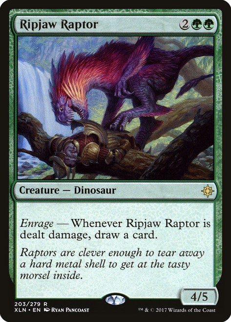 Ripjaw Raptor\nIxalan\nSingle\nMagic The Gathering