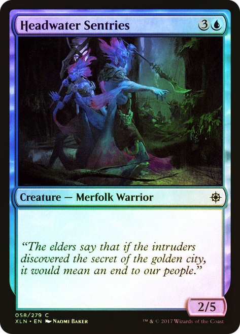 Headwater Sentries\nIxalan\nSingle\nMagic The Gathering