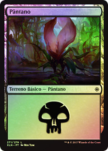 Swamp (#271)\nIxalan - Portuguese\nSingle\nMagic The Gathering