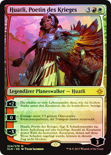 Huatli, Warrior Poet
Ixalan (Foil) - German
Single
Magic The Gathering