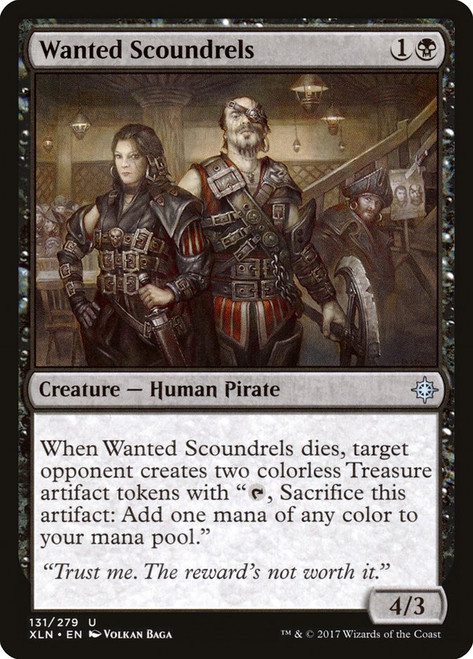 Wanted Scoundrels\nIxalan\nSingle\nMagic The Gathering