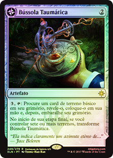 Thaumatic Compass // Spires of Orazca | Ixalan - Japanese | Star