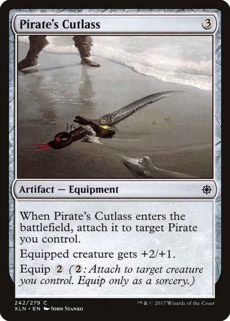 Pirate's Cutlass\nIxalan\nSingle\nMagic The Gathering