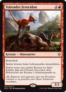 Rampaging Ferocidon
Ixalan - German
Single
Magic The Gathering