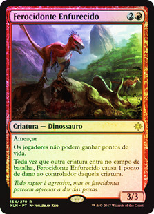 Rampaging Ferocidon
Ixalan (Foil) - Portuguese
Single
Magic The Gathering