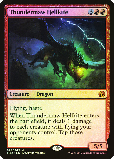 Thundermaw Hellkite\nIconic Masters\nSingle\nMagic The Gathering