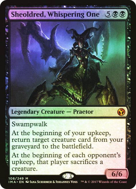 Sheoldred, Whispering One\nIconic Masters\nSingle\nMagic The Gathering