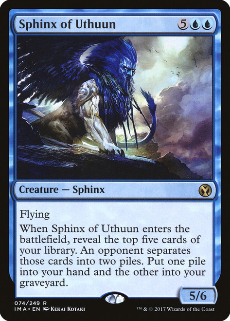 Sphinx of Uthuun\nIconic Masters\nSingle\nMagic The Gathering