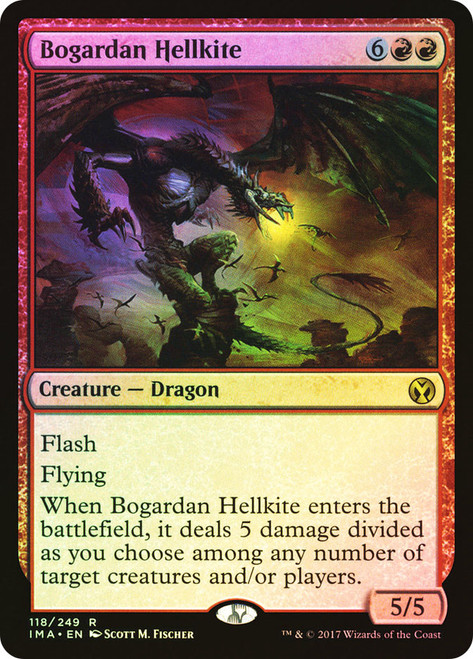 Bogardan Hellkite\nIconic Masters\nSingle\nMagic The Gathering