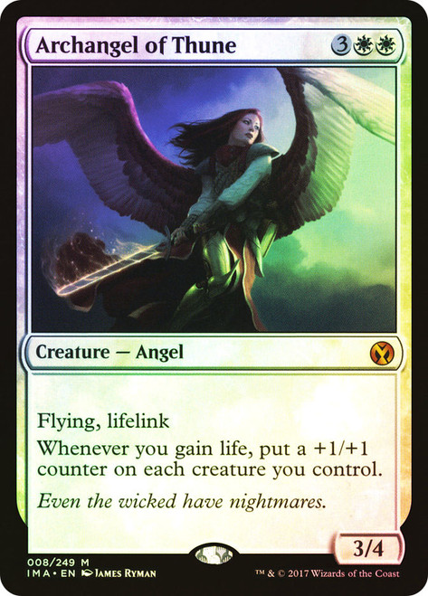 Archangel of Thune\nIconic Masters\nSingle\nMagic The Gathering