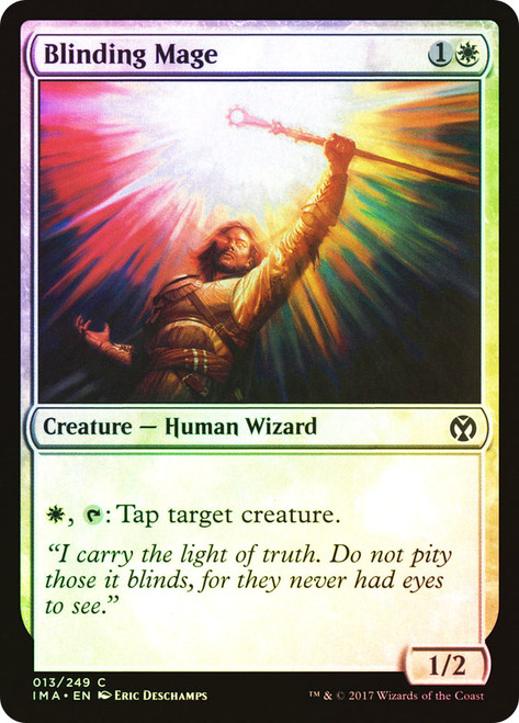 Blinding Mage\nIconic Masters\nSingle\nMagic The Gathering