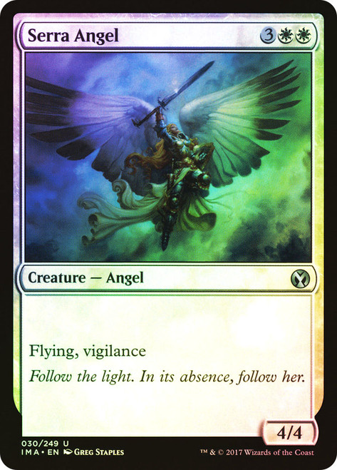 Serra Angel\nIconic Masters\nSingle\nMagic The Gathering