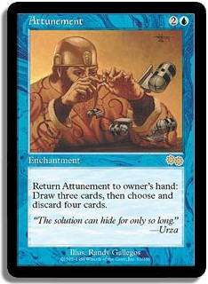 Attunement
Urza's Saga - Portuguese
Single
Magic The Gathering
