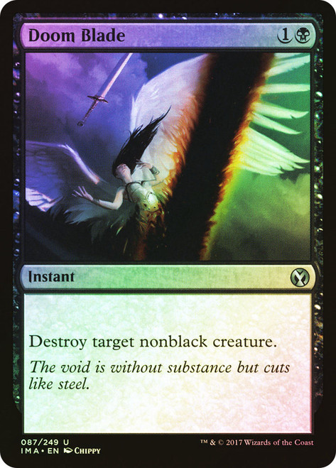 Doom Blade\nIconic Masters\nSingle\nMagic The Gathering