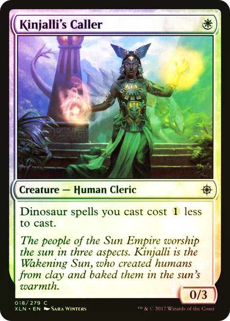 Kinjalli's Caller\nIxalan\nSingle\nMagic The Gathering