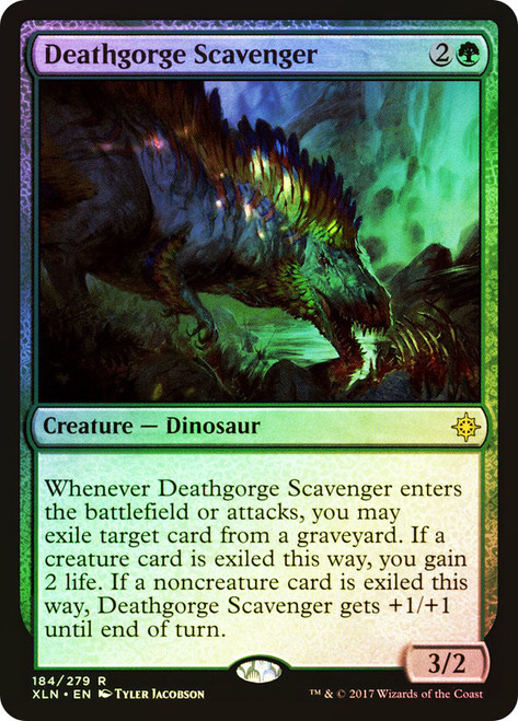 Deathgorge Scavenger\nIxalan\nSingle\nMagic The Gathering