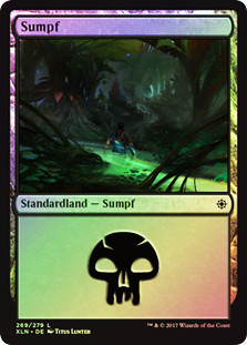 Swamp (#269)\nIxalan - German\nSingle\nMagic The Gathering