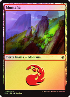 Mountain (#275)
Ixalan (Foil) - Spanish
Single
Magic The Gathering