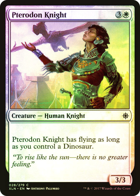 Pterodon Knight\nIxalan\nSingle\nMagic The Gathering