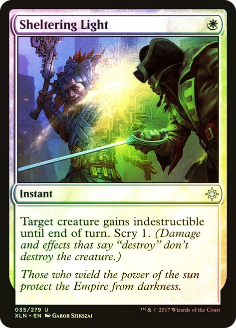 Sheltering Light\nIxalan\nSingle\nMagic The Gathering
