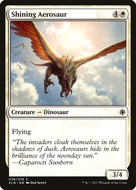 Shining Aerosaur\nIxalan\nSingle\nMagic The Gathering