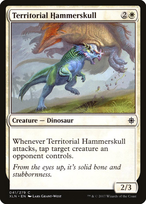 Territorial Hammerskull\nIxalan\nSingle\nMagic The Gathering