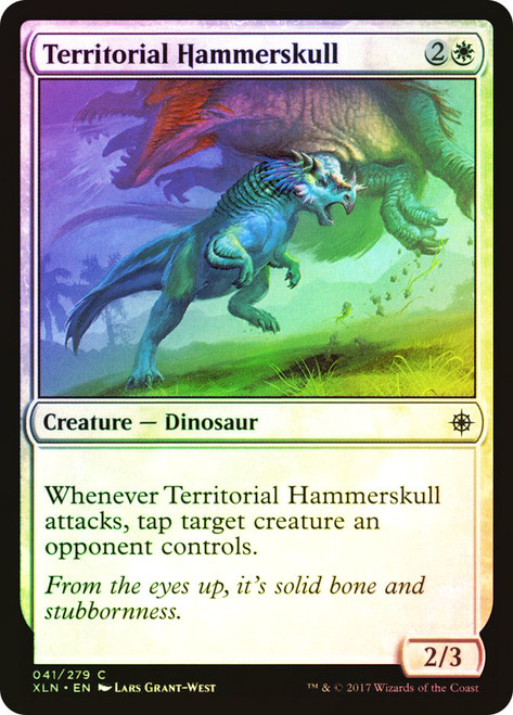 Territorial Hammerskull\nIxalan\nSingle\nMagic The Gathering