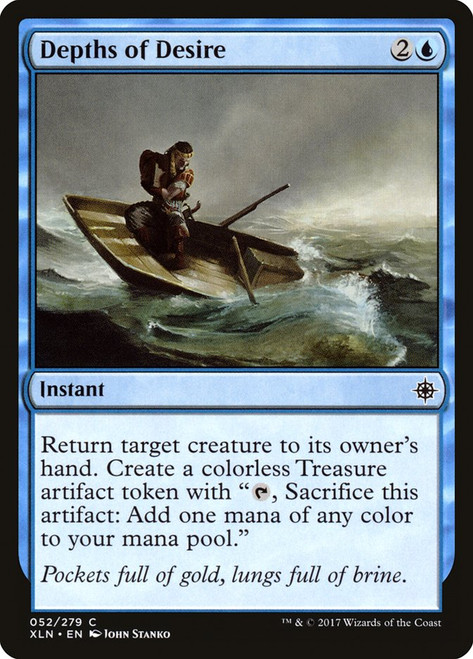 Depths of Desire\nIxalan\nSingle\nMagic The Gathering