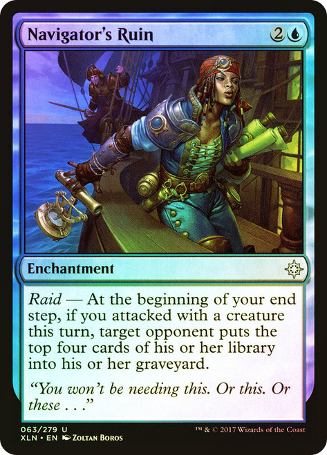Navigator's Ruin\nIxalan\nSingle\nMagic The Gathering