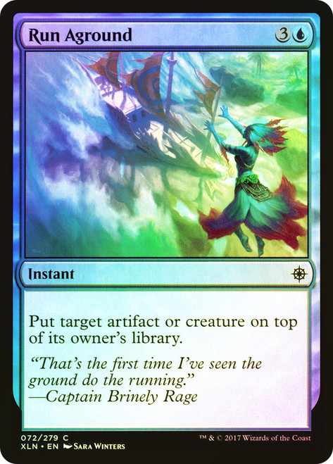 Run Aground\nIxalan\nSingle\nMagic The Gathering