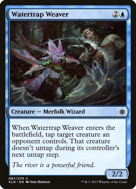 Watertrap Weaver\nIxalan\nSingle\nMagic The Gathering