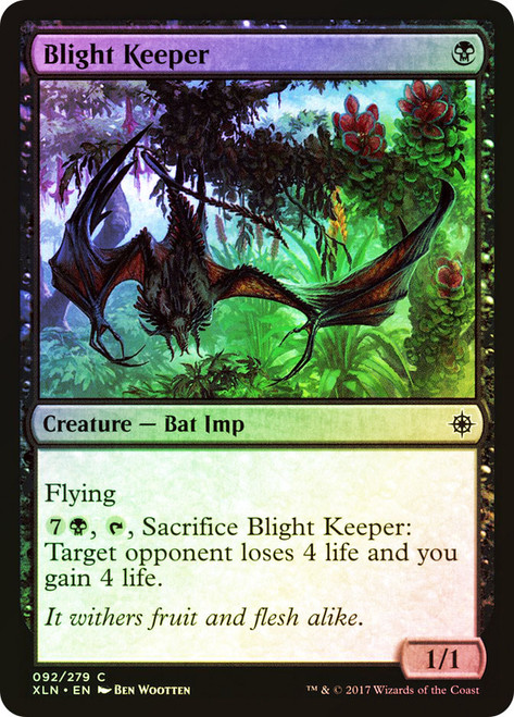 Blight Keeper\nIxalan\nSingle\nMagic The Gathering