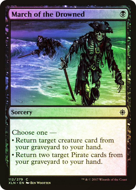 March of the Drowned\nIxalan\nSingle\nMagic The Gathering