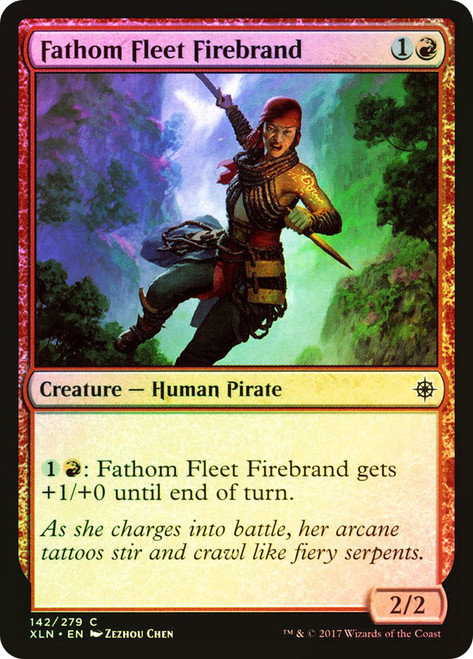 Fathom Fleet Firebrand\nIxalan\nSingle\nMagic The Gathering