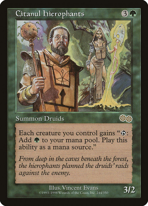 Citanul Hierophants\nUrza's Saga\nSingle\nMagic The Gathering