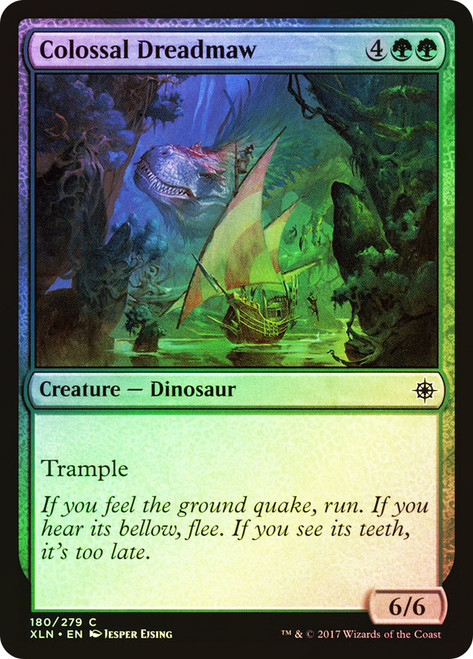Colossal Dreadmaw\nIxalan\nSingle\nMagic The Gathering