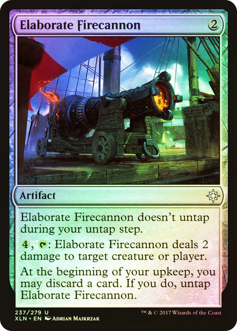Elaborate Firecannon\nIxalan\nSingle\nMagic The Gathering